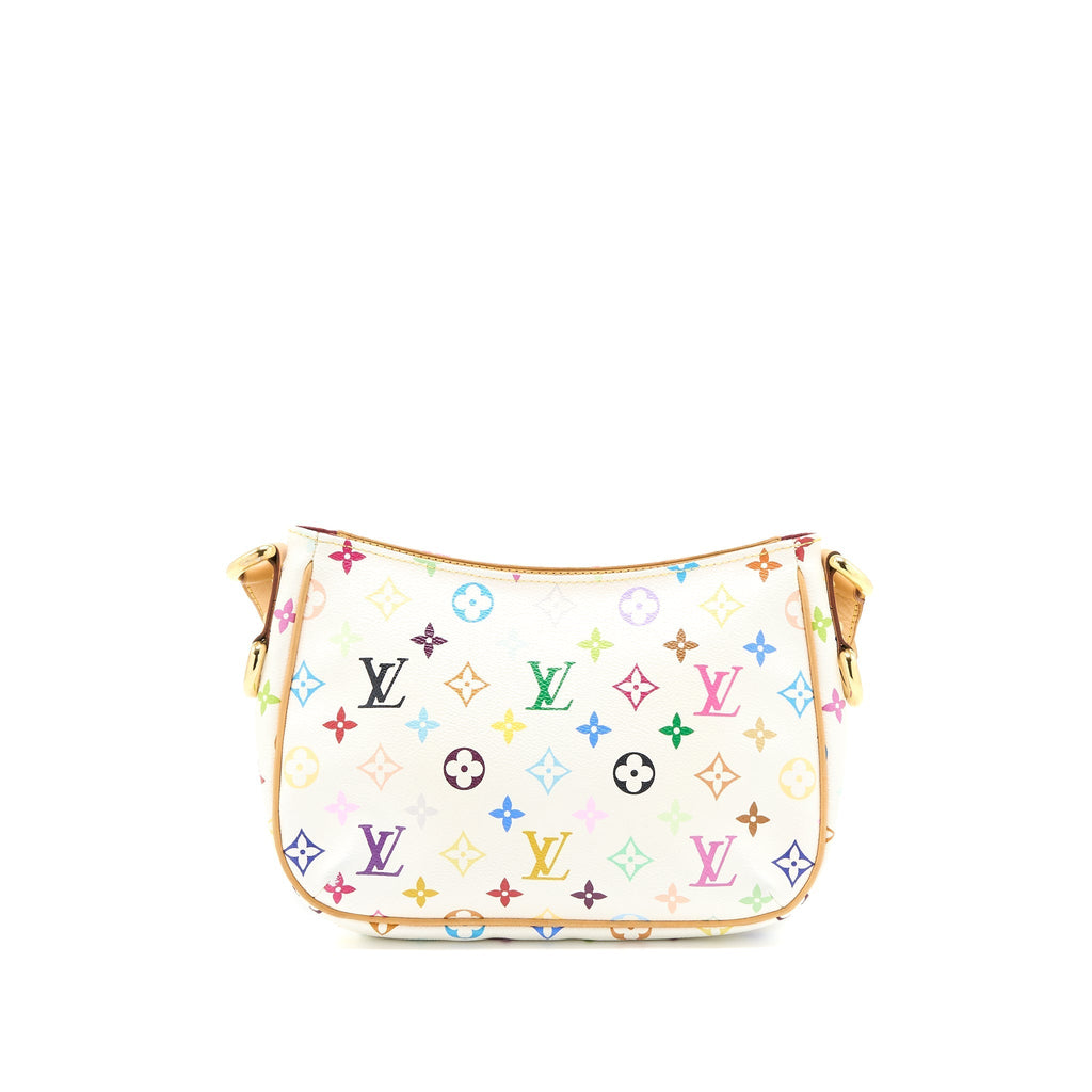 LOUIS VUITTON LODGE PM MULTICOLOUR MONOGRAM CANVAS WHITE GHW