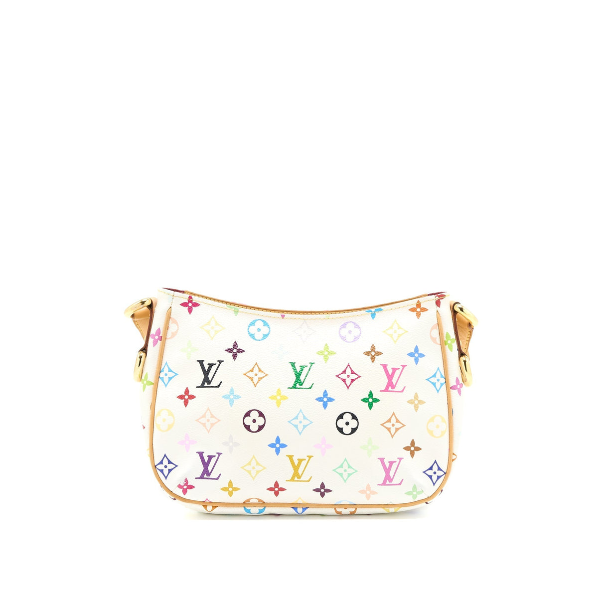 LOUIS VUITTON LODGE PM MULTICOLOUR MONOGRAM CANVAS WHITE GHW