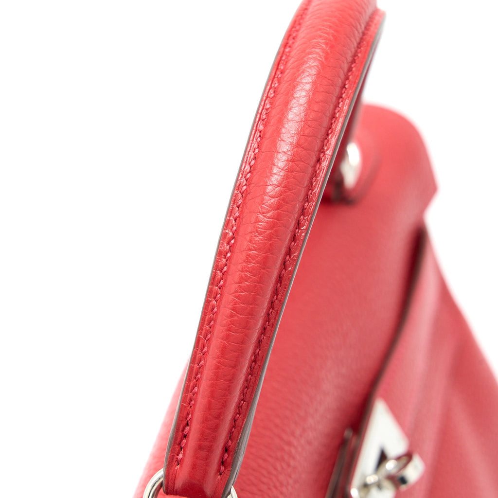 HERMES KELLY 32 CLEMENCE Q5 ROUGE CASAQUE SHW