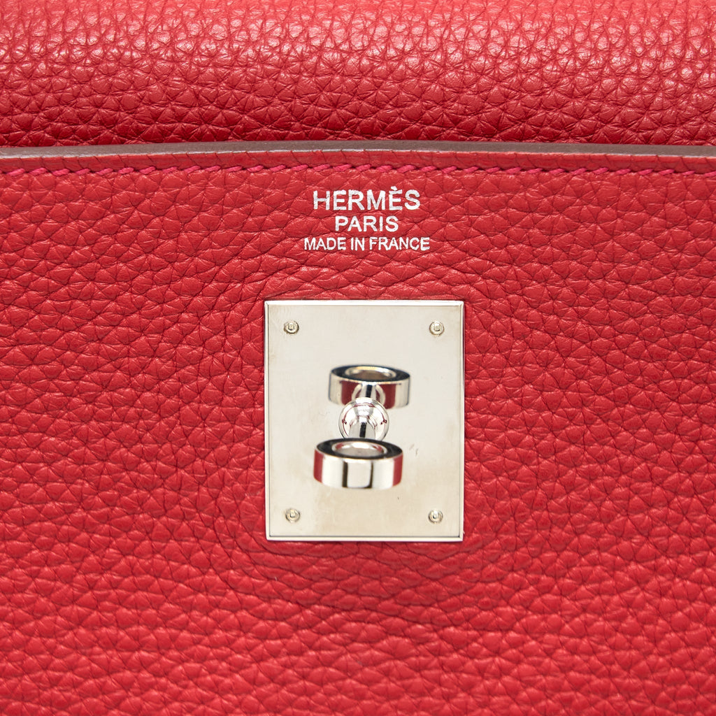 HERMES KELLY 32 CLEMENCE Q5 ROUGE CASAQUE SHW