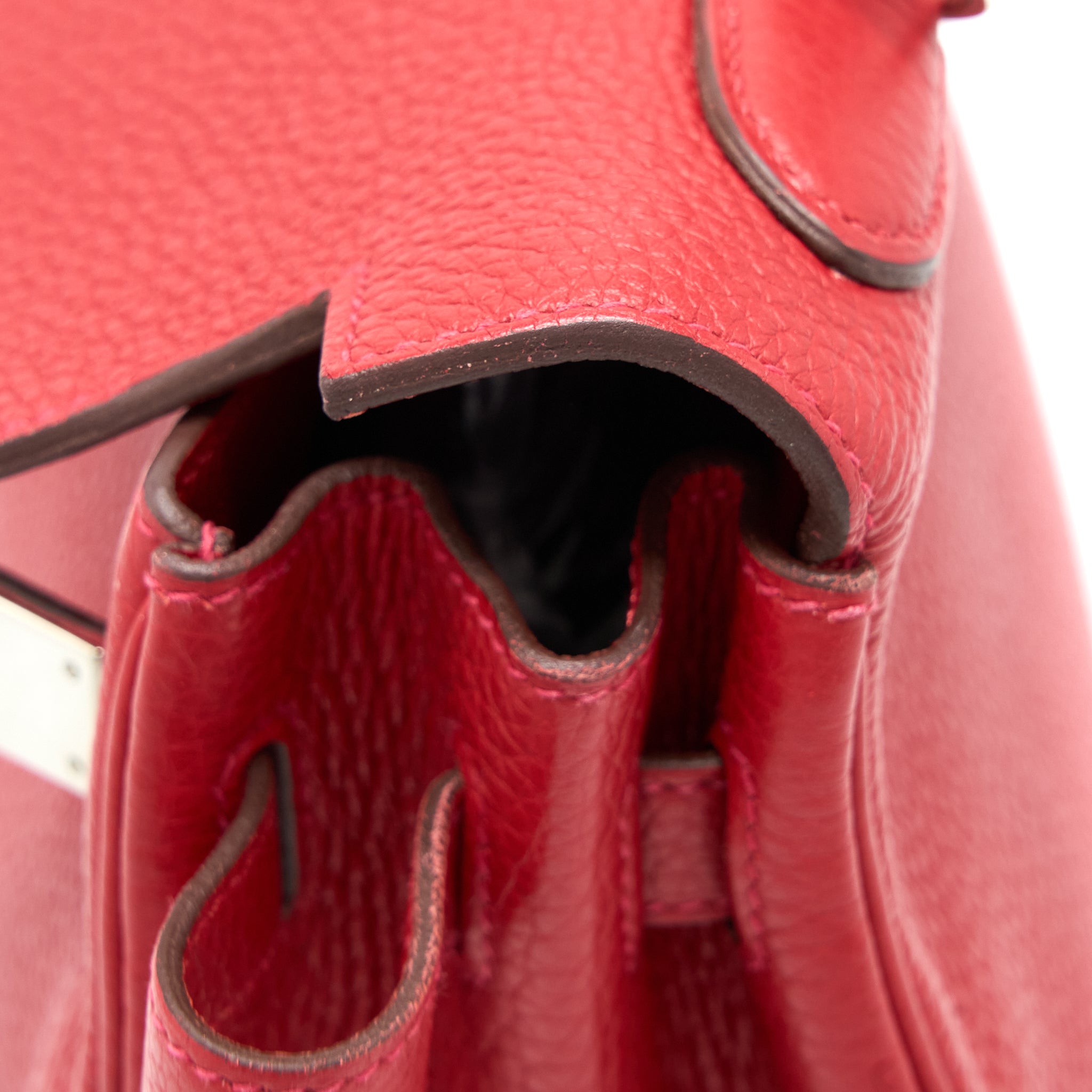 HERMES KELLY 32 CLEMENCE Q5 ROUGE CASAQUE SHW