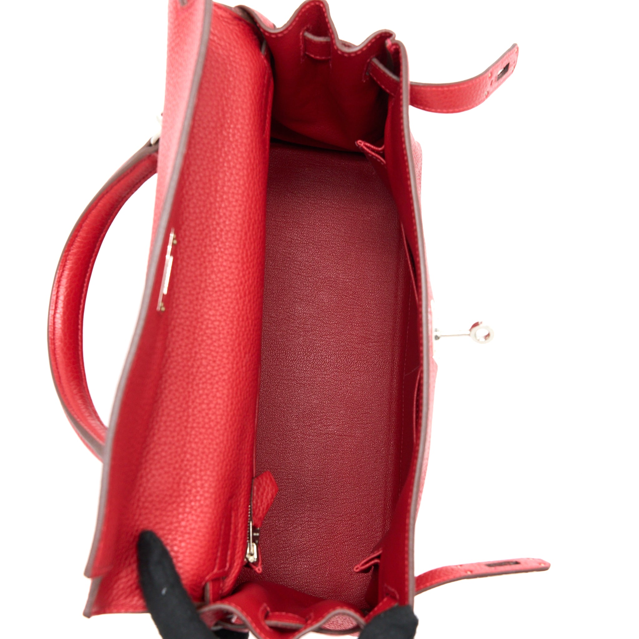 HERMES KELLY 32 CLEMENCE Q5 ROUGE CASAQUE SHW