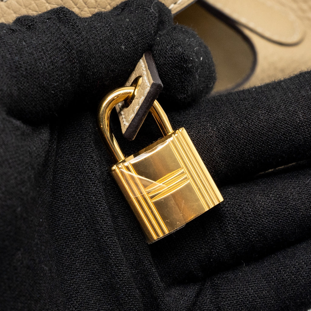 HERMES PICOTIN 18 LOCK BAG CLEMENCE TRENCH GHW