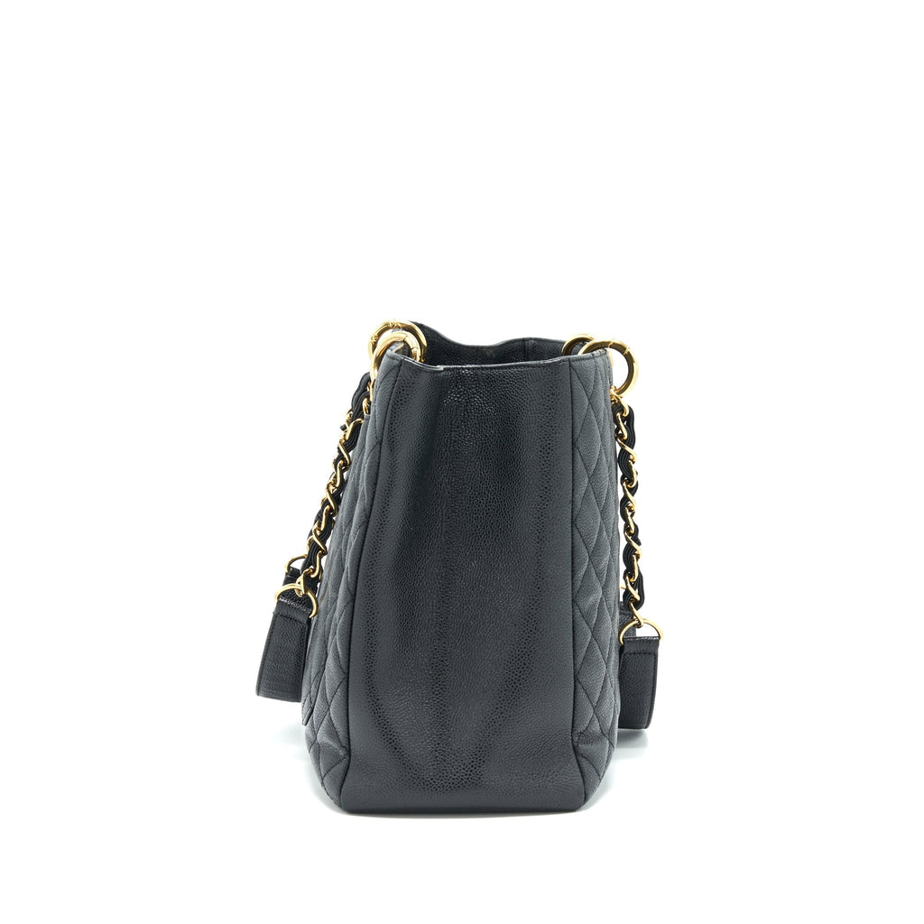 CHANEL GRAND SHOPPING TOTE CAVIAR GHW