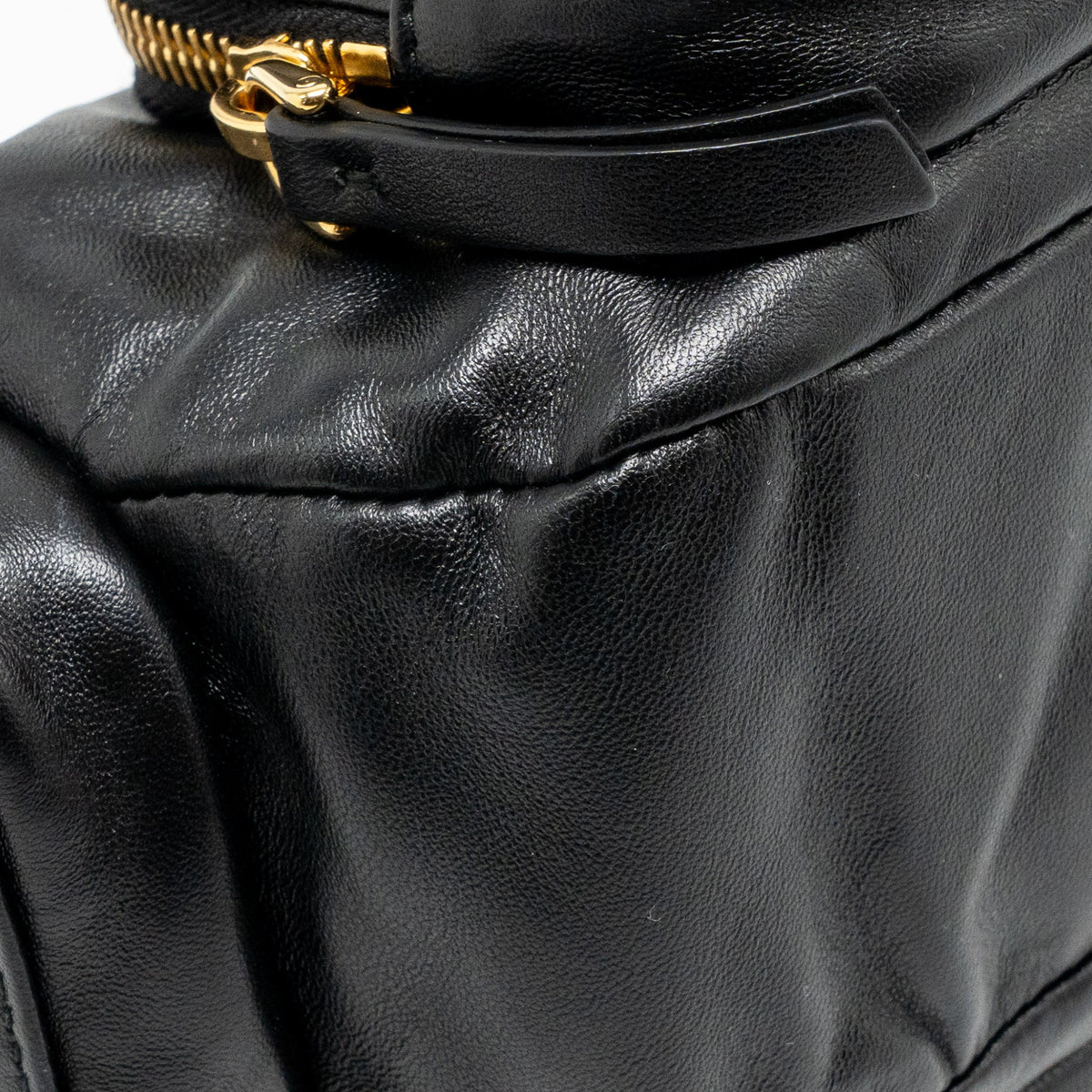 Miu Miu multi pocket bag Nappa lambskin black GHW