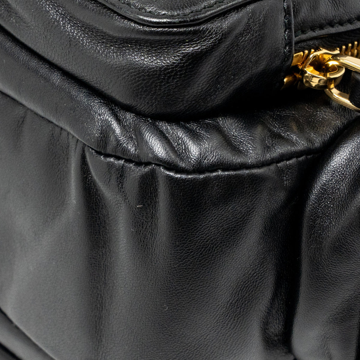 Miu Miu multi pocket bag Nappa lambskin black GHW