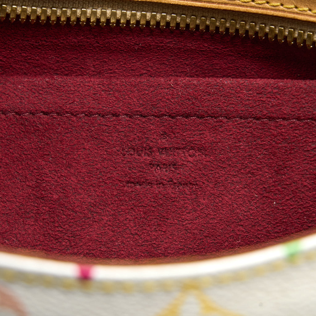 LOUIS VUITTON LODGE PM MULTICOLOUR MONOGRAM CANVAS WHITE GHW