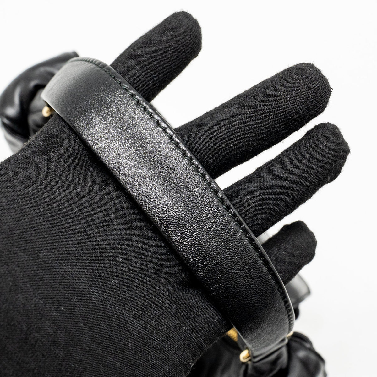 Miu Miu multi pocket bag Nappa lambskin black GHW