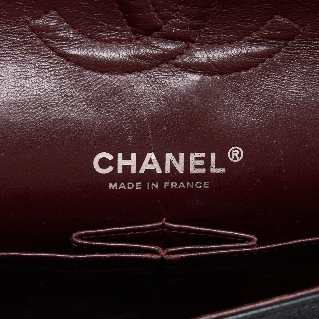 CHANEL MEDIUM CLASSIC FLAP BAG CAVIAR BLACK SHW