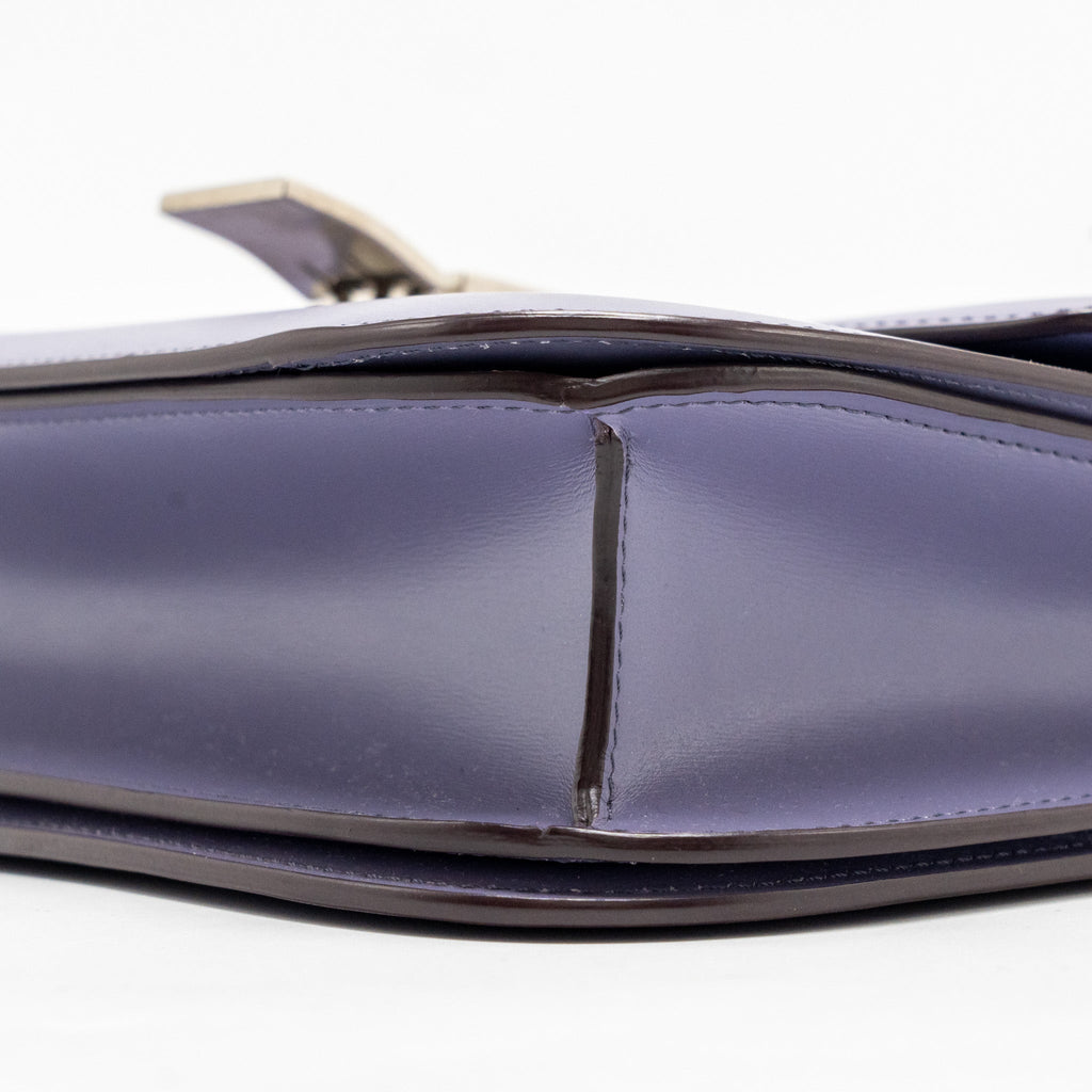 CELINE MEDIUM CLASSIC BOX BAG CALFSKIN PURPLE SHW