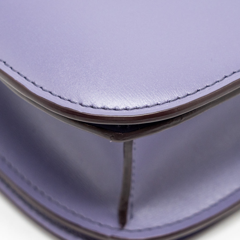 CELINE MEDIUM CLASSIC BOX BAG CALFSKIN PURPLE SHW