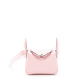 Hermes Mini Lindy Swift 3Q Rose Sakura SHW