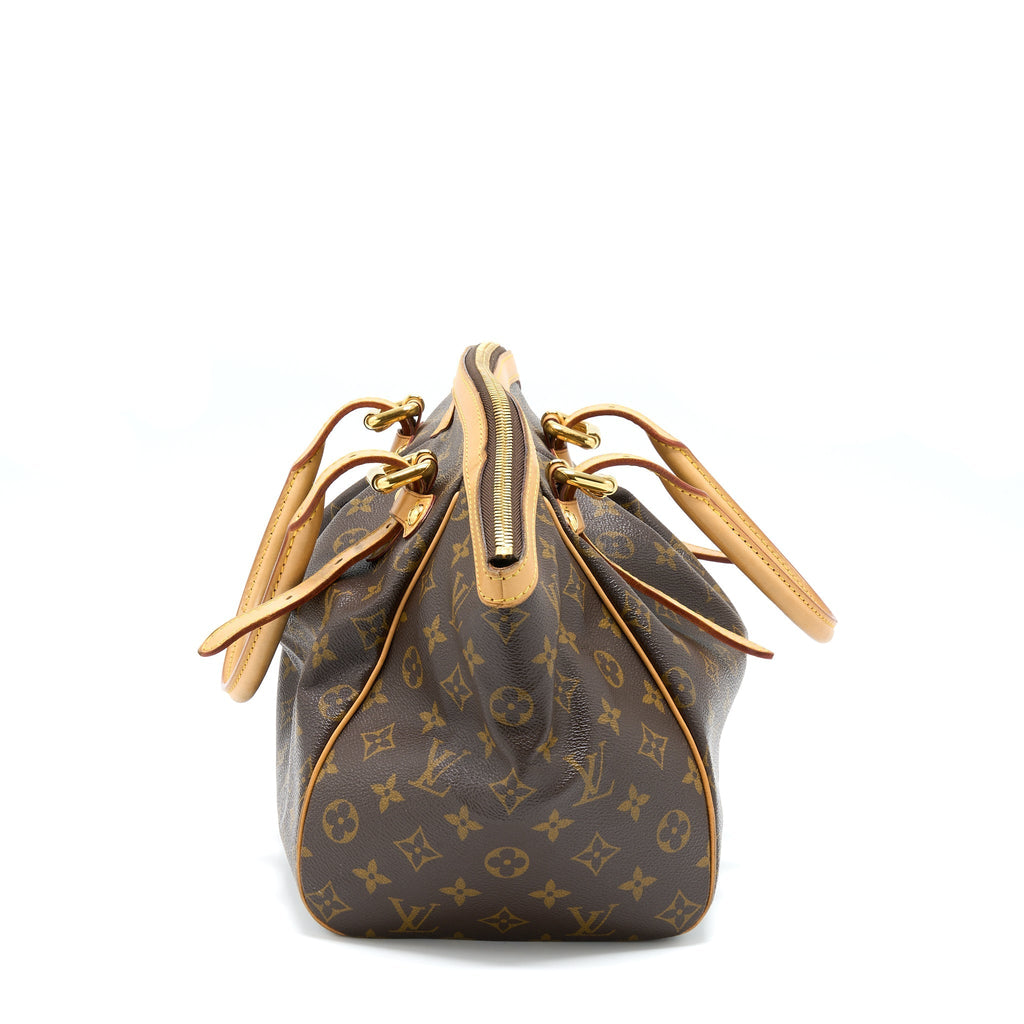 LOUIS VUITTON VINTAGE SHOULDER BAG MONOGRAM CANVAS GHW