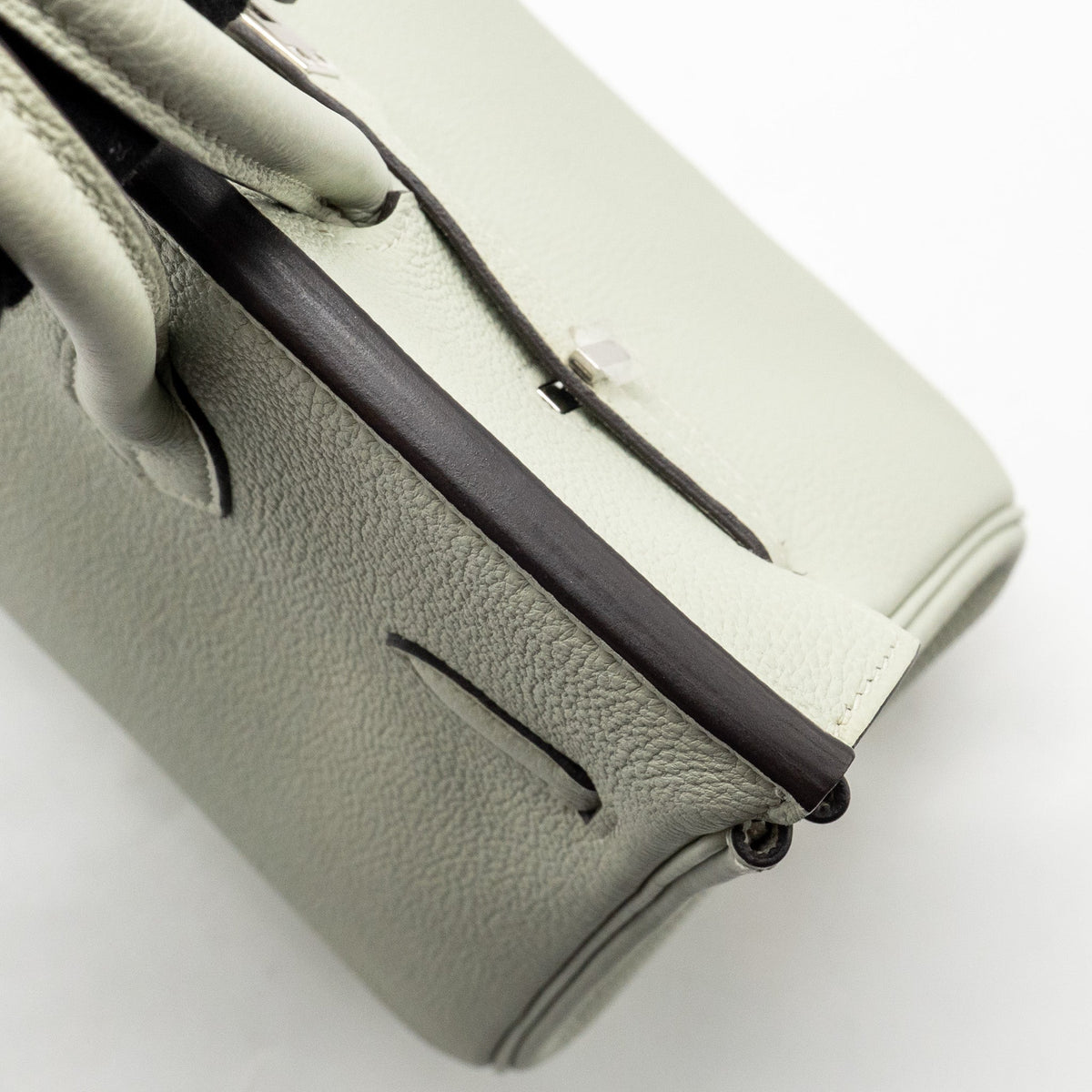 Hermes Birkin 25 togo gris neve SHW