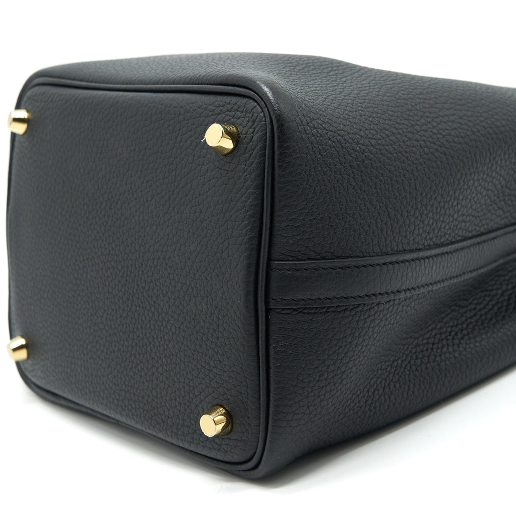 Hermes Picotin Lock 18 Black GHW