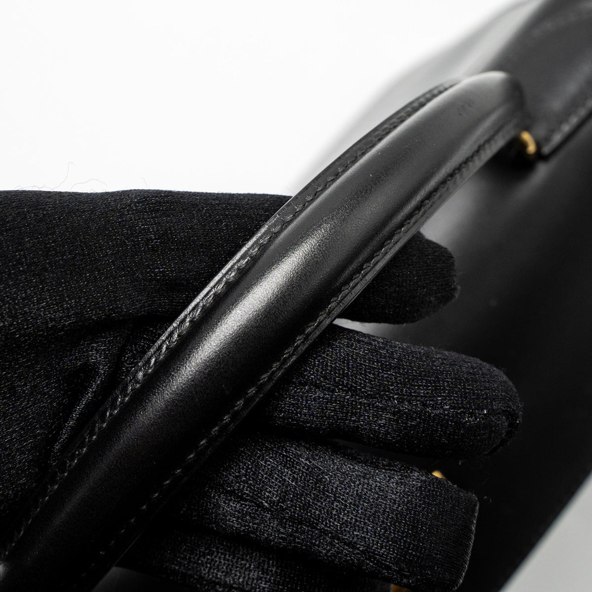 Hermes Kelly 32 Box Black GHW
