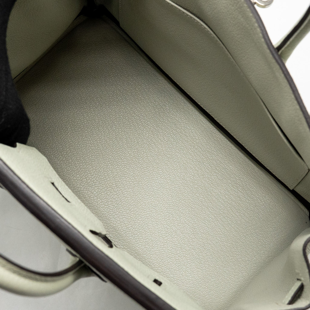 Hermes Birkin 25 togo gris neve SHW