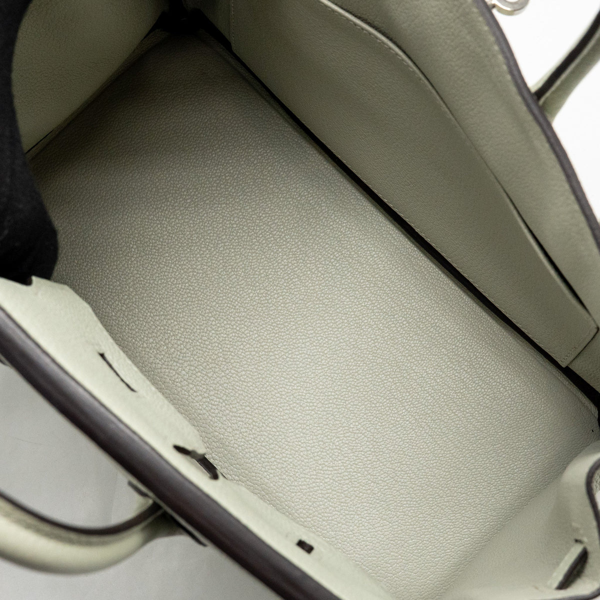 Hermes Birkin 25 togo gris neve SHW