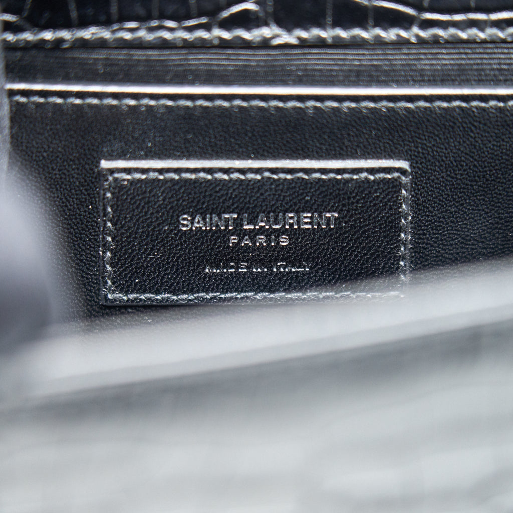 SAINT LAURENT /YSL KATE MEDIUM CHAIN BAG WITH TASSEL BLACK SHW