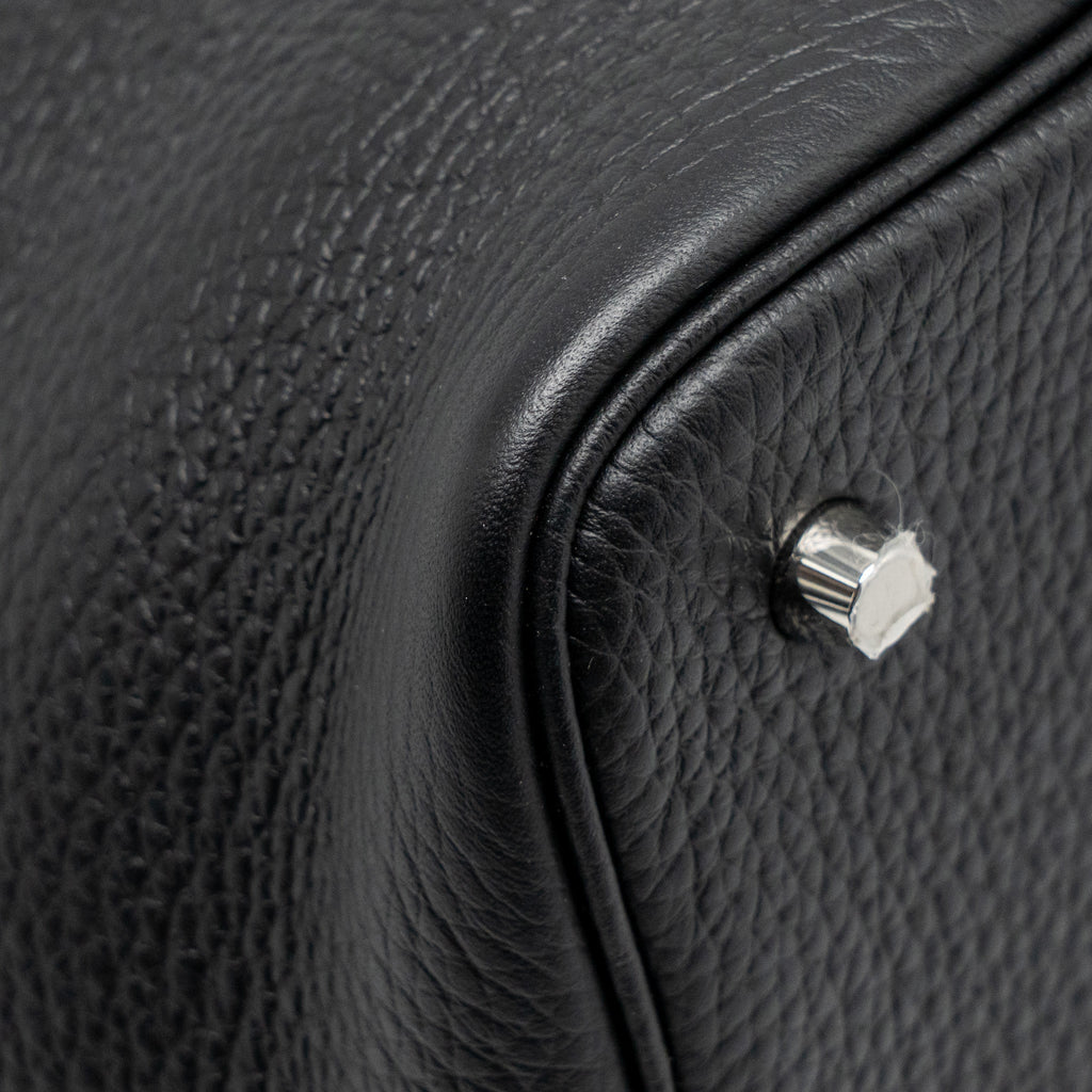 HERMES PICOTIN 22 LOCK BAG CLEMENCE BLACK SHW