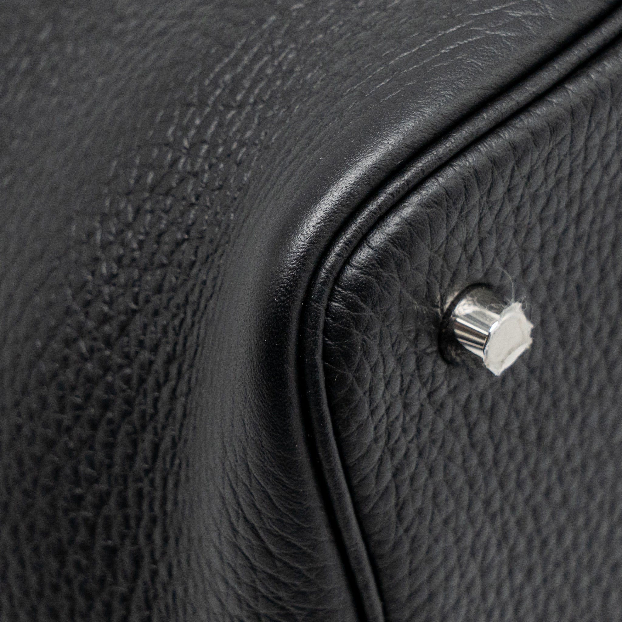 HERMES PICOTIN 22 LOCK BAG CLEMENCE BLACK SHW
