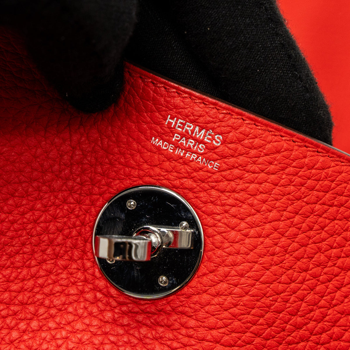 Hermes Lindy 26 Clemence S3 Rouge De Coeur SHW