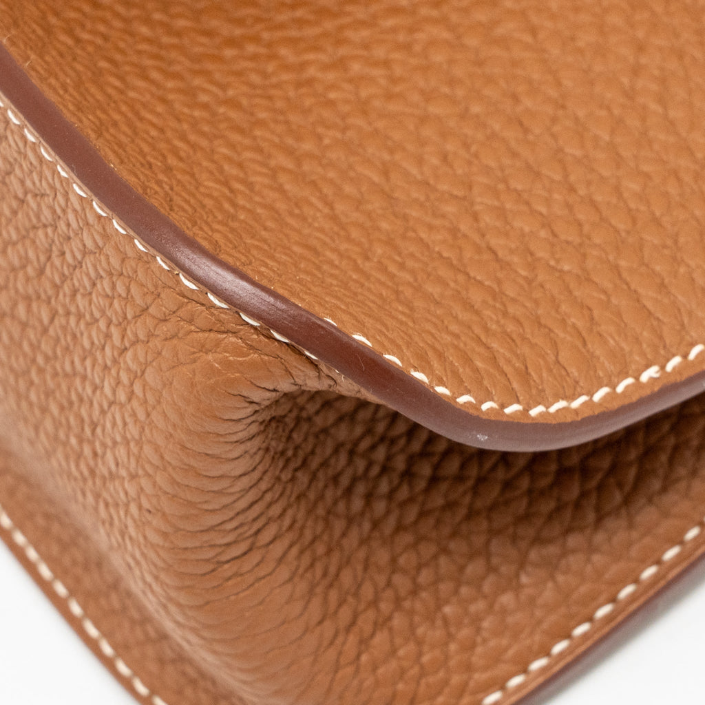 HERMES HALZAN 25 CLEMENCE GOLD GHW
