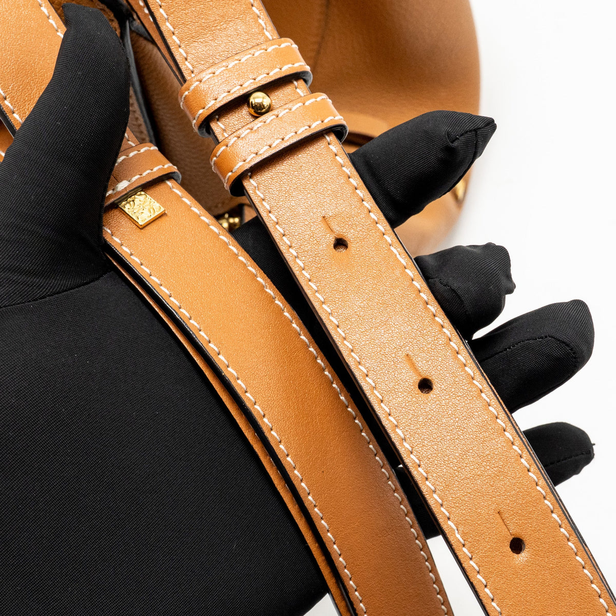 Loewe Small Hammock Bag Classic Calfskin Tan GHW