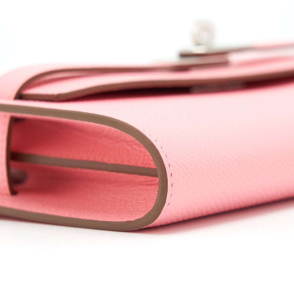 HERMES KELLY TO GO EPSOM 1Q ROSE CONFETTI SHW