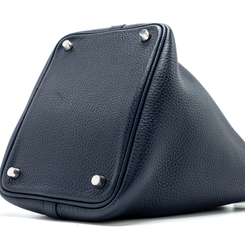 HERMES PICOTIN 18 CLEMENCE DARK BLUE SHW