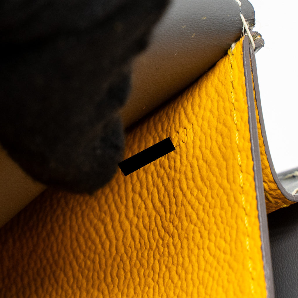 GOYARD VARENNE CONTINENTAL WALLET GOYARDINE CANVAS/CALFSKIN GREY SHW