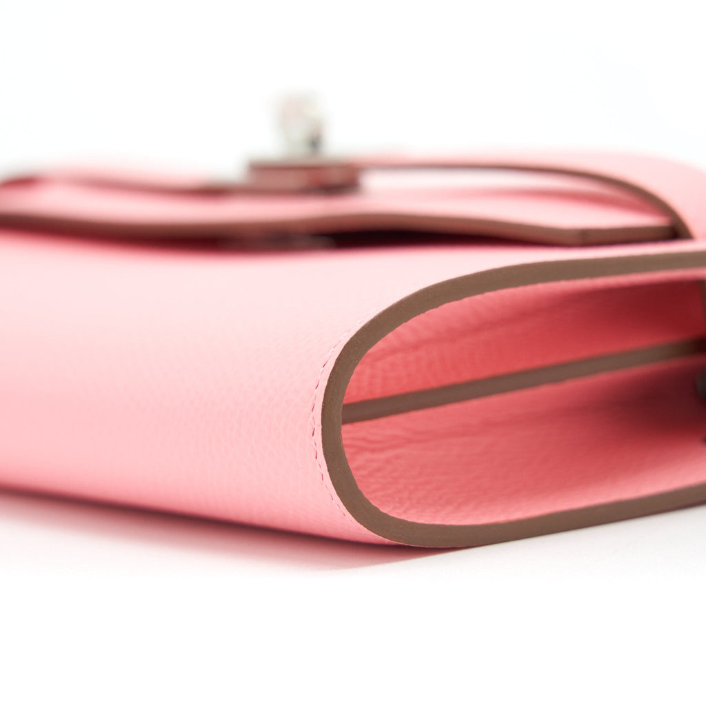 HERMES KELLY TO GO EPSOM 1Q ROSE CONFETTI SHW