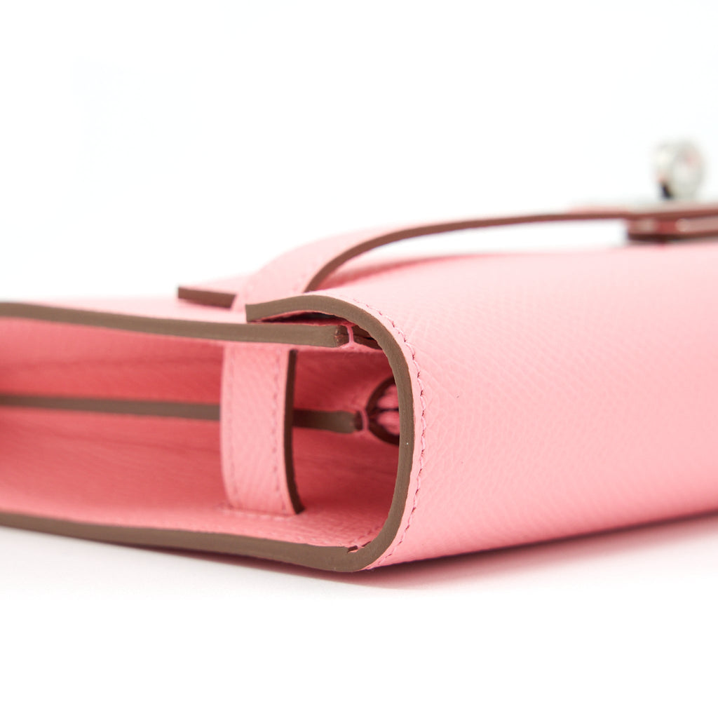 HERMES KELLY TO GO EPSOM 1Q ROSE CONFETTI SHW