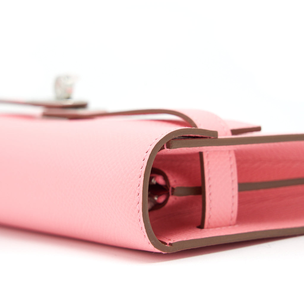 HERMES KELLY TO GO EPSOM 1Q ROSE CONFETTI SHW