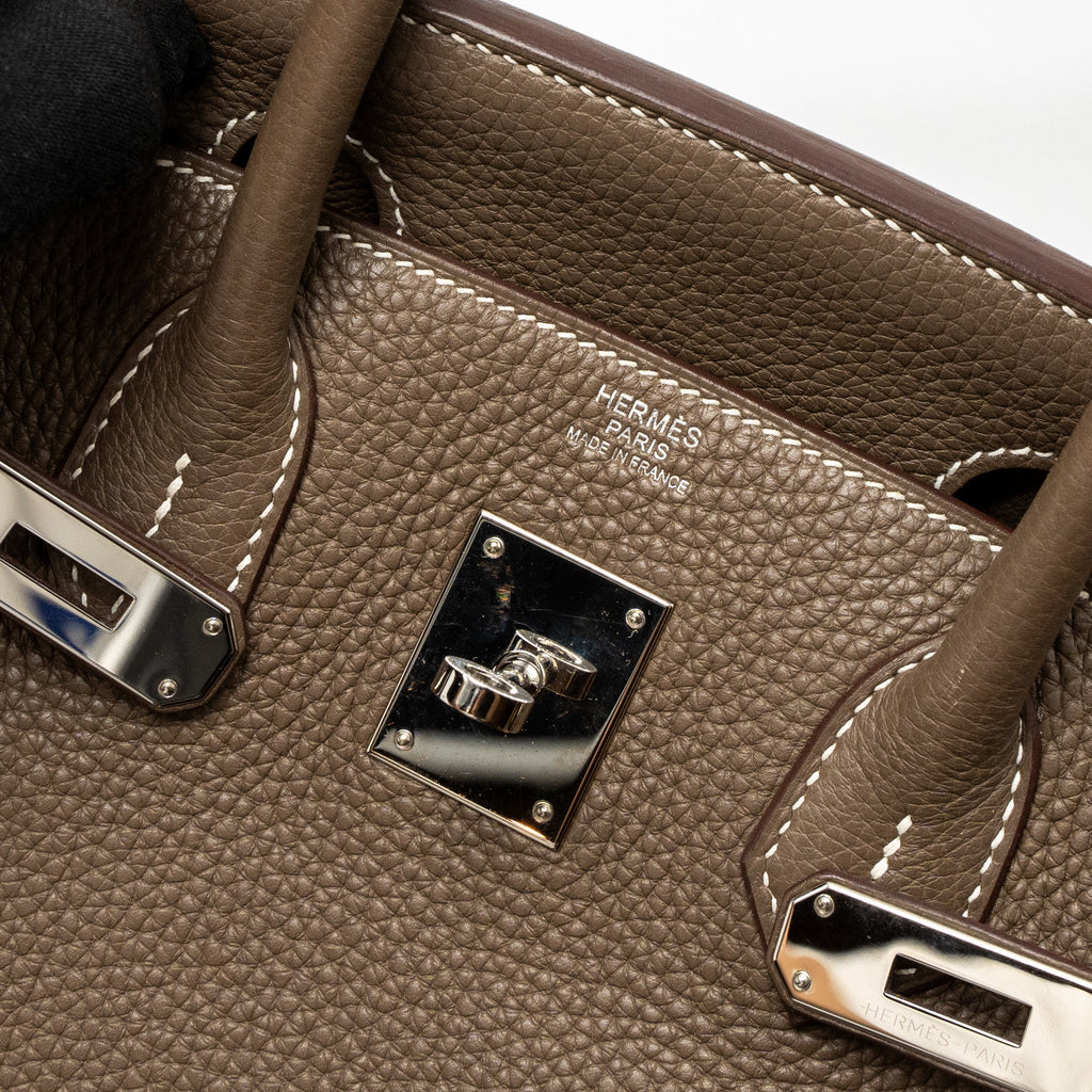 HERMES BIRKIN 30 CLEMENCE ETOUPE SHW