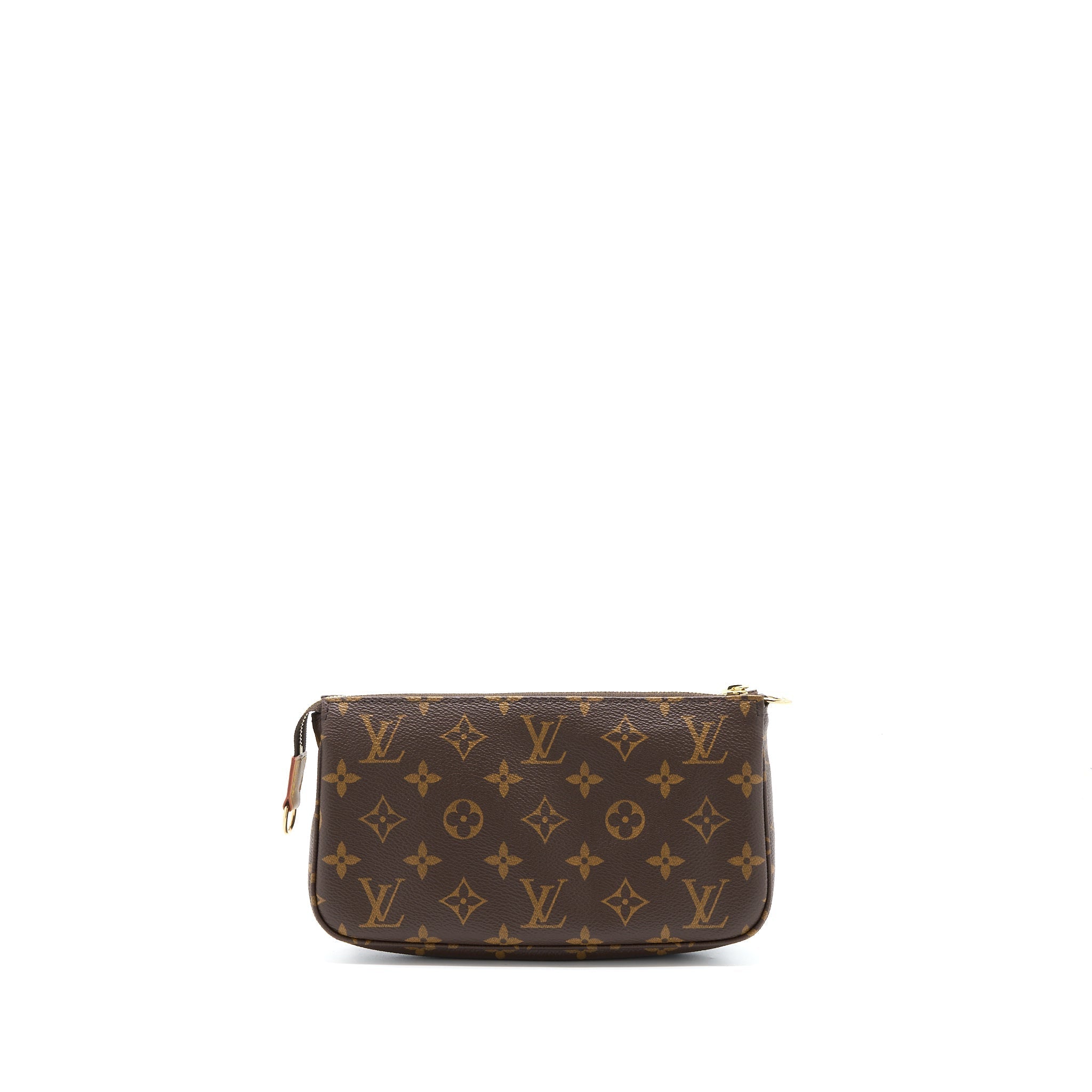 LOUIS VUITTON POCHETTE ACCESSORIES MONOGRAM CANVAS GHW (NEW VERSION)