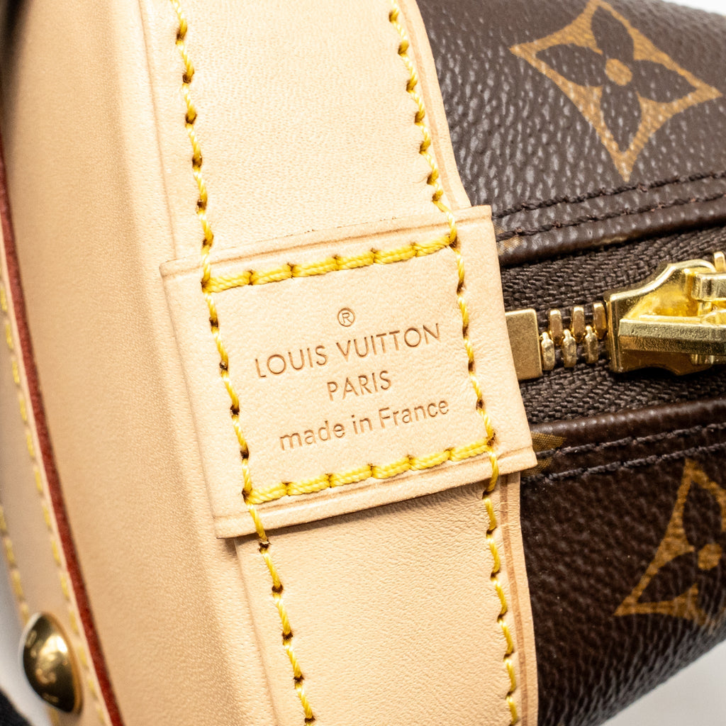 LOUIS VUITTON ALMA BB MONOGRAM CANVAS GHW