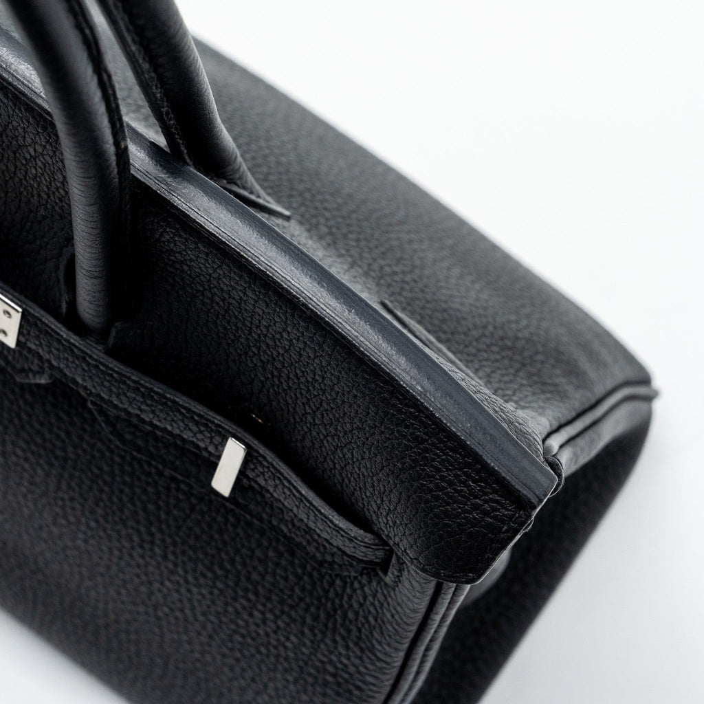 Hermes birkin 25 togo black SHW