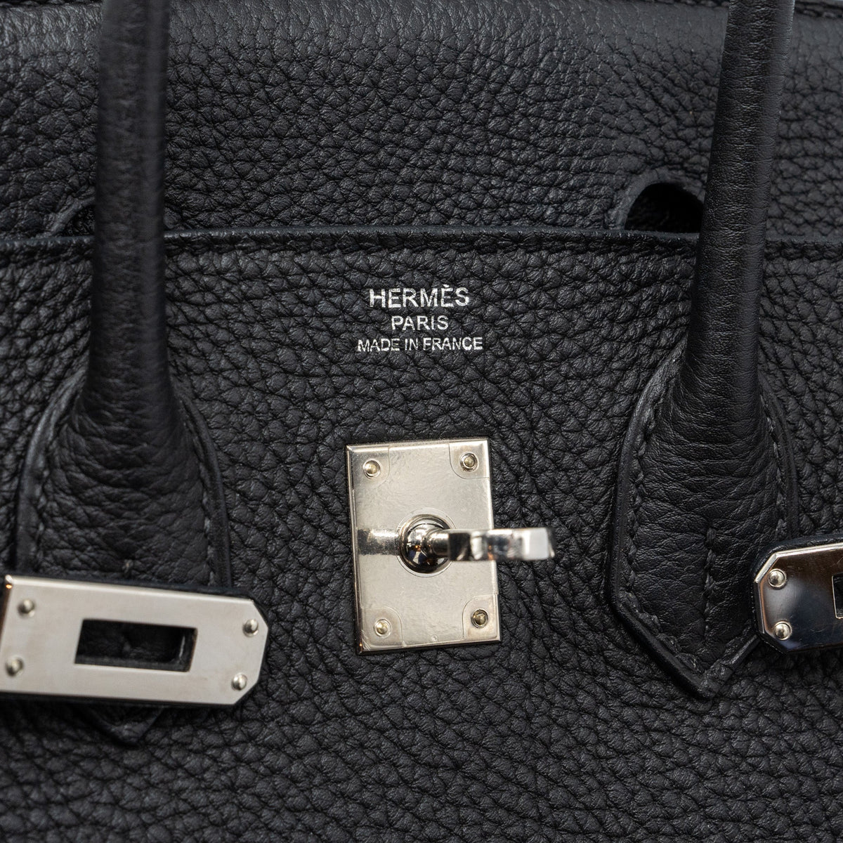 Hermes birkin 25 togo black SHW