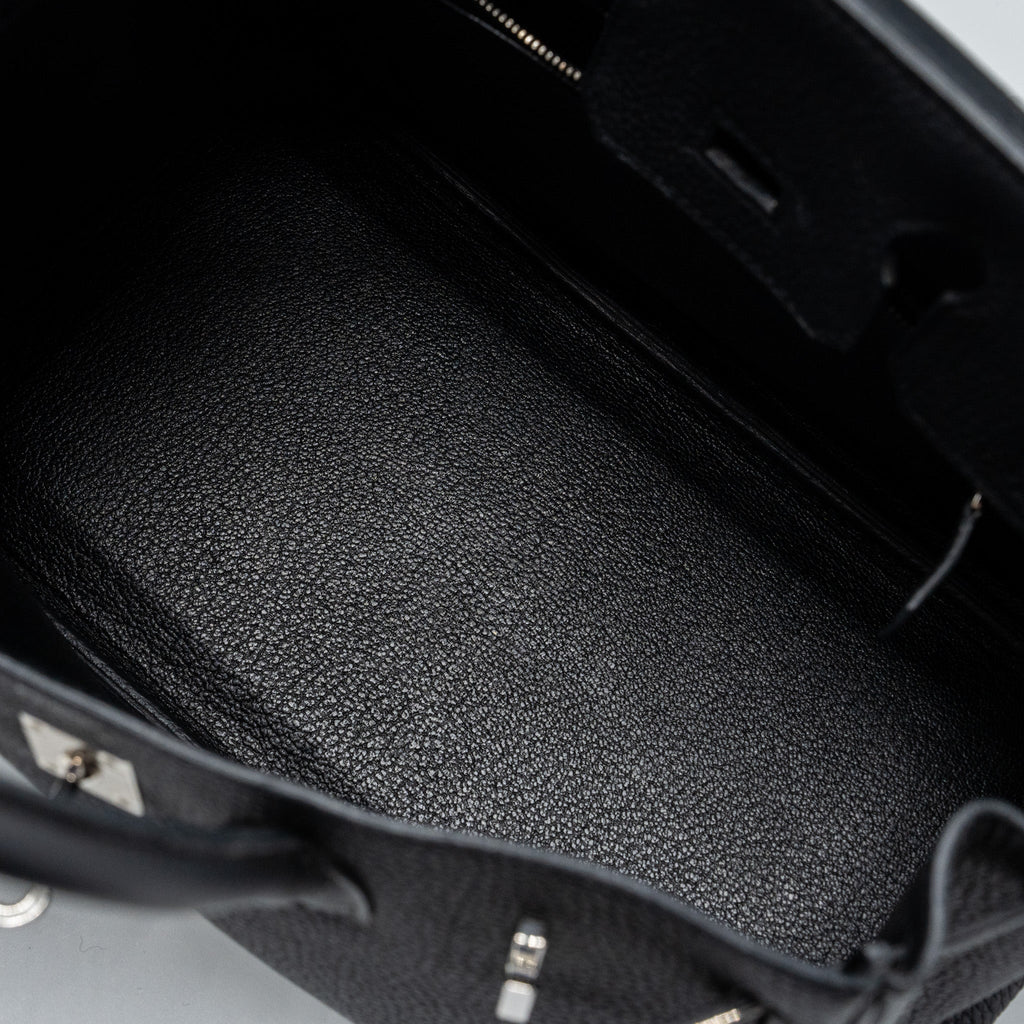 Hermes birkin 25 togo black SHW