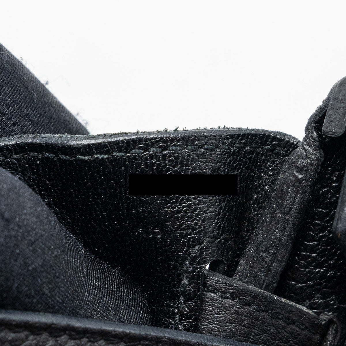 Hermes birkin 25 togo black SHW