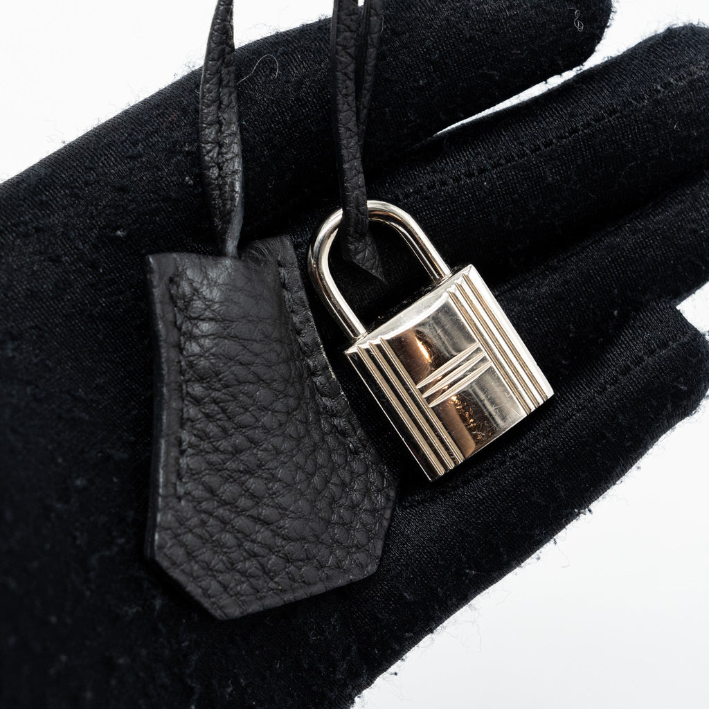 Hermes birkin 25 togo black SHW