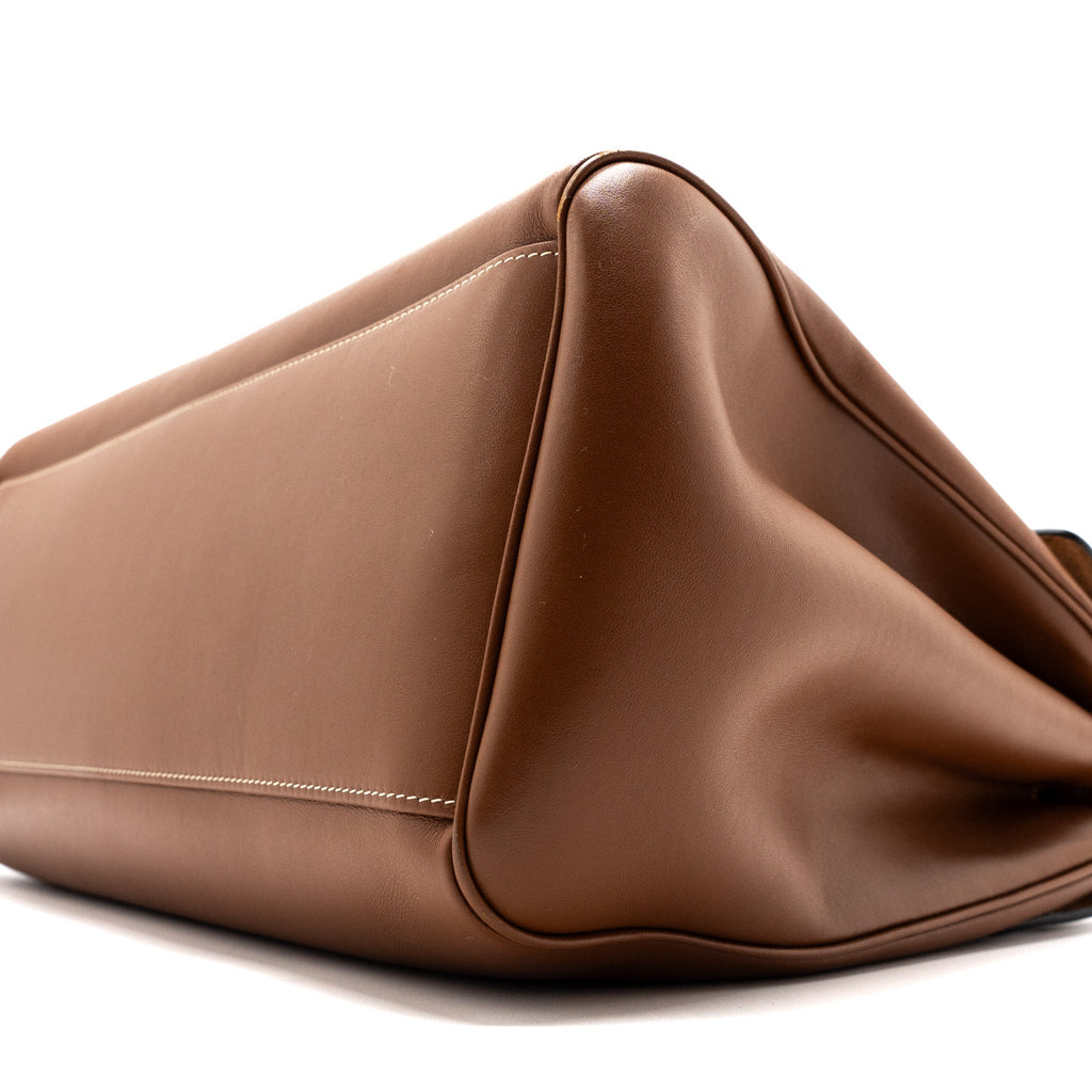 CELINE LARGE SOFT 16 BAG SMOOTH CALFSKIN TAN GHW