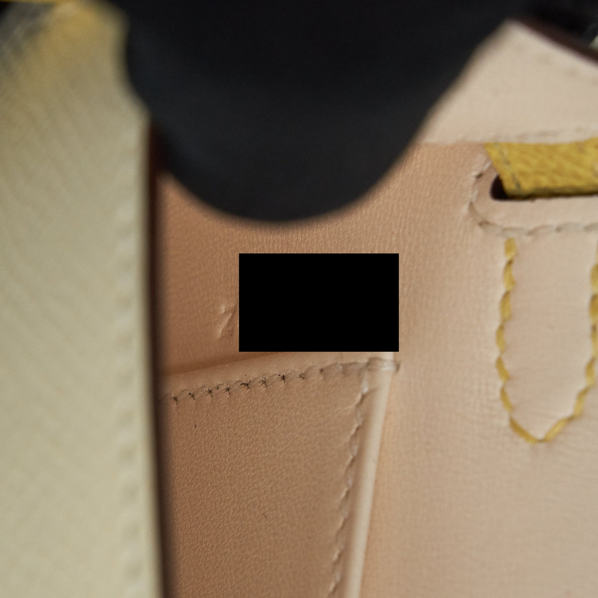 Hermes Mini Kelly Ⅱ epsom Nata/ Sesame / Jaune Poussin SHW