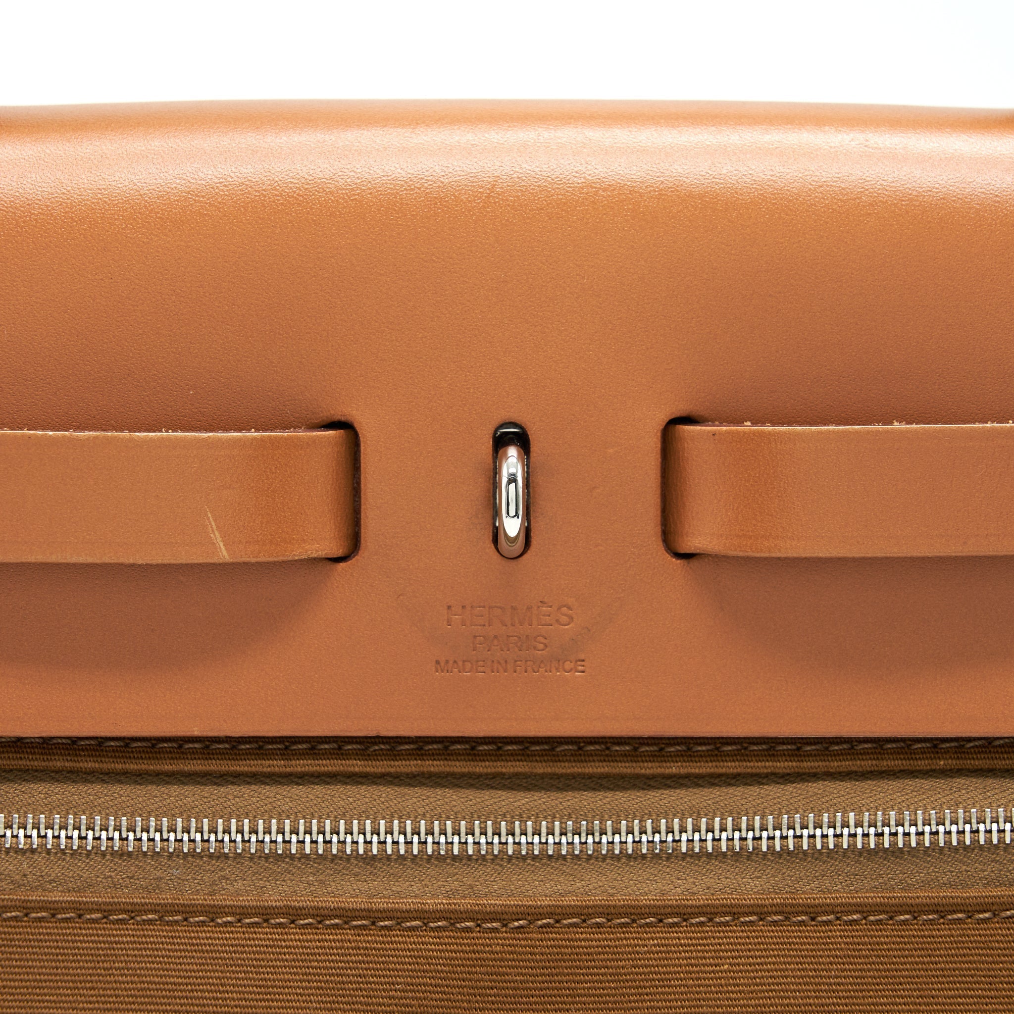 HERMES HERBAG GOLD WITH SHW