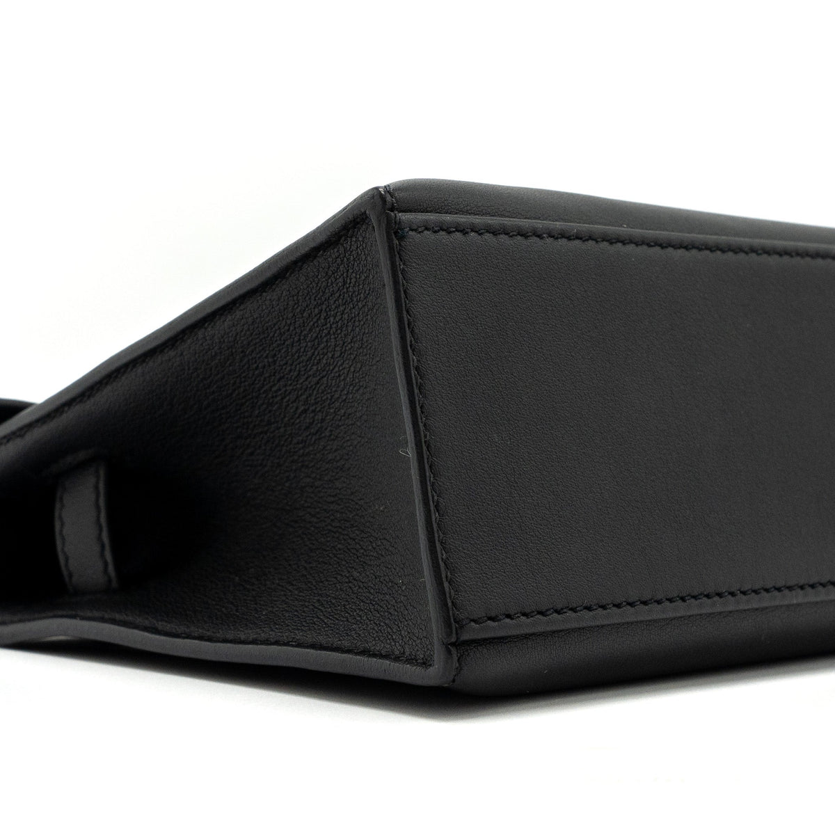 Hermes Kelly Pochette Swift Black GHW