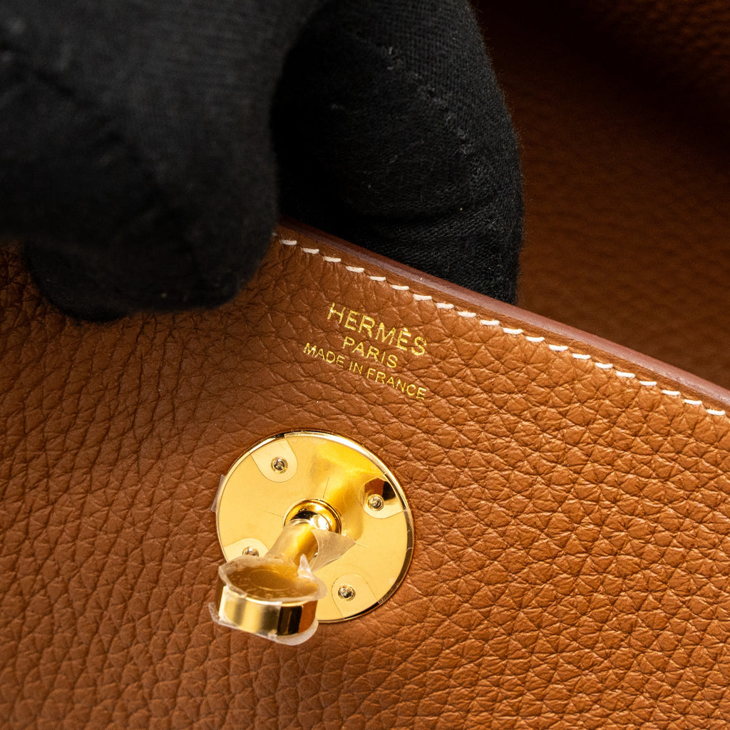 Hermes Lindy 26 Clemence Gold GHW