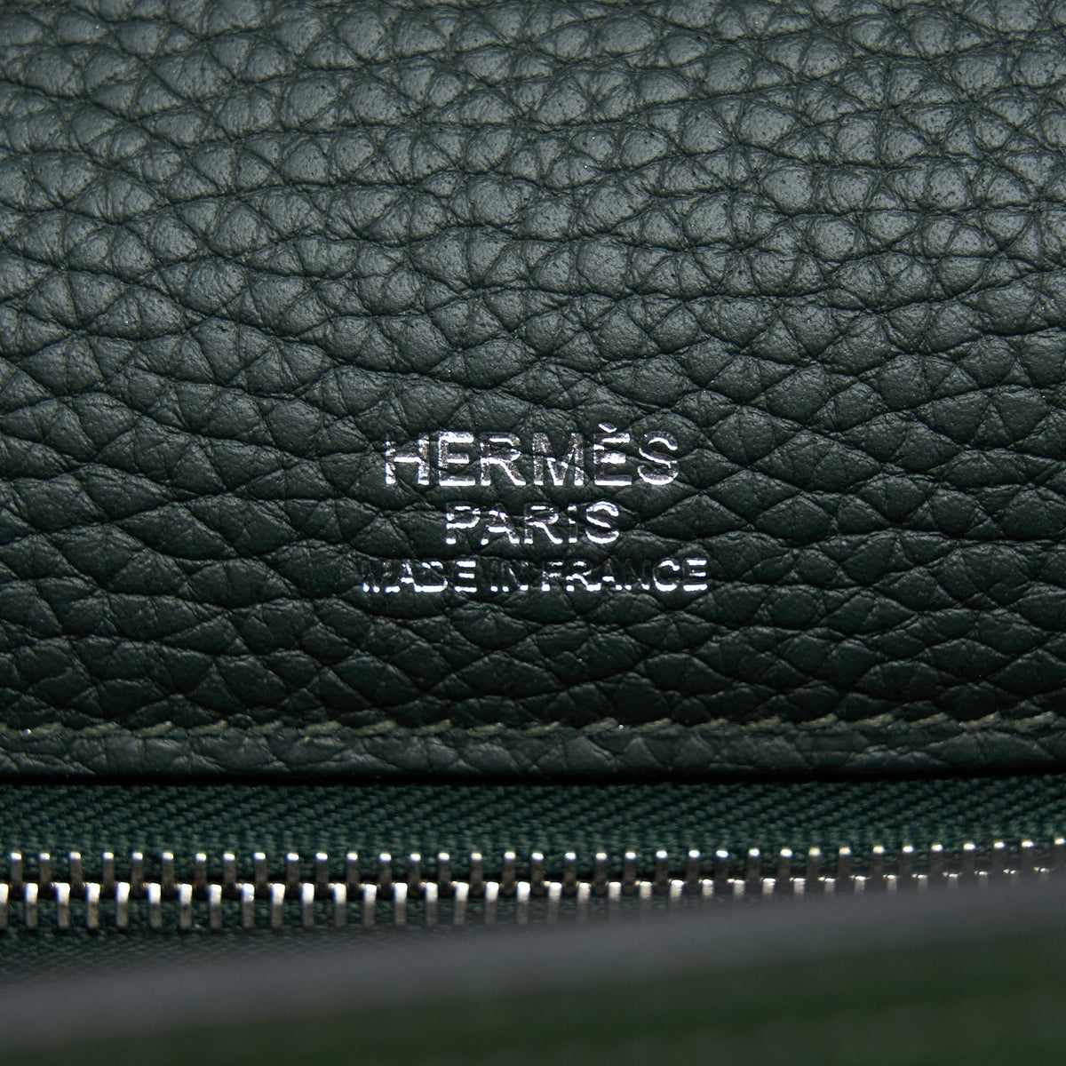 Hermes Kelly 32 Ghillies Clemence Vert Fonce/Vert Anglais SHW