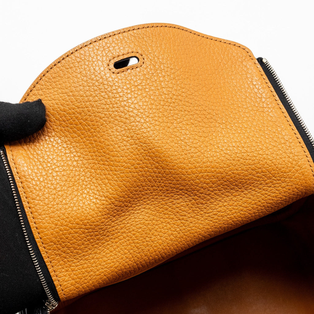 HERMES LINDY 26 CLEMENCE BLACK/TOFFEE SHW
