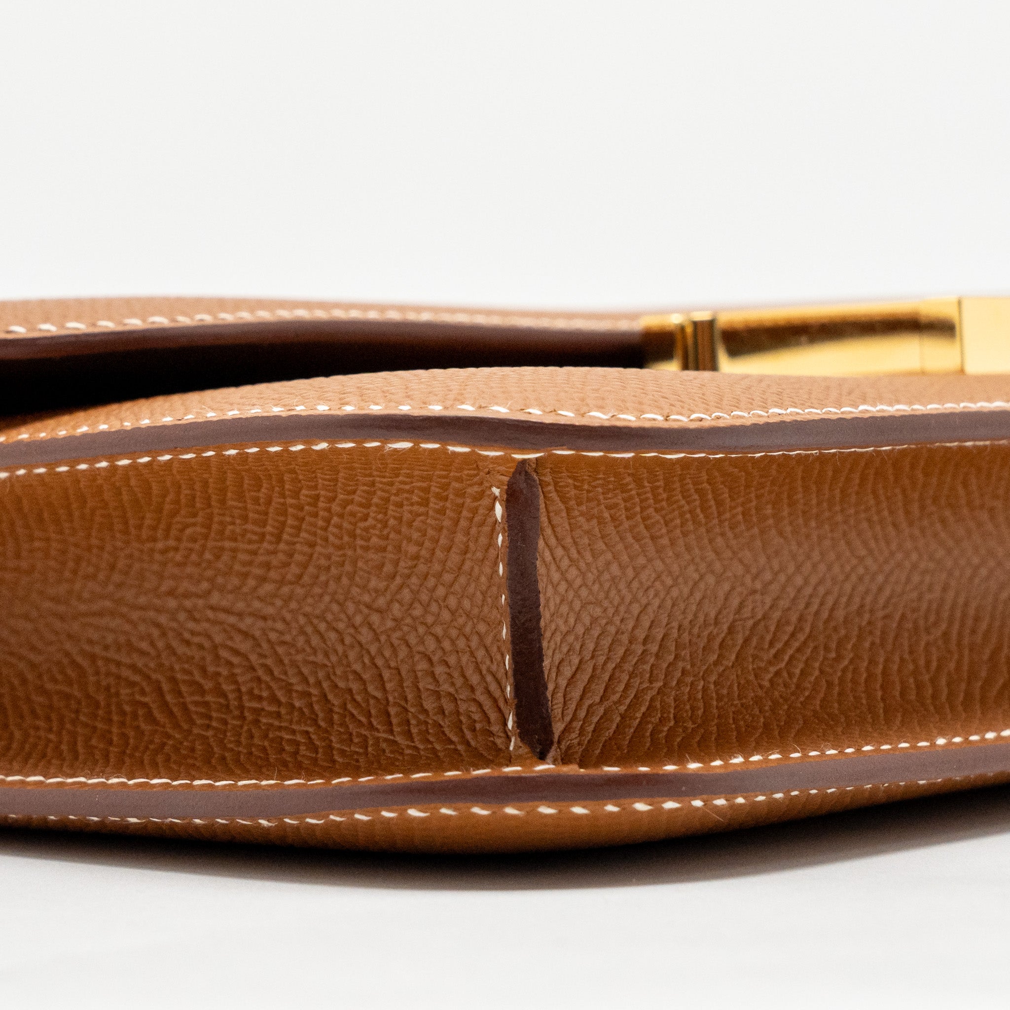 HERMES CONSTANCE ELAN EPSOM GOLD GHW